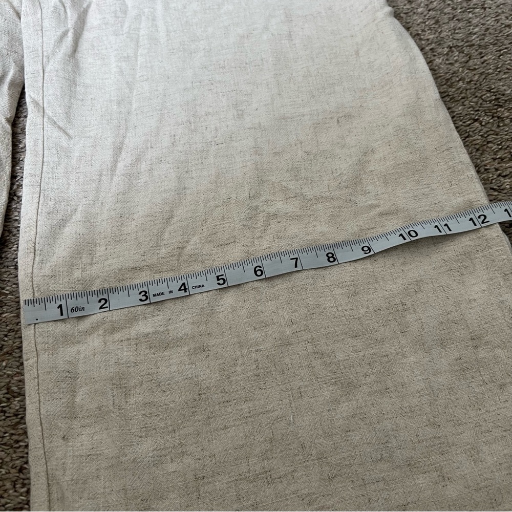 Umgee Wide Leg Pants in Light Natural - Picture 12 of 16
